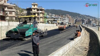 सूर्यविनायक–धुलिखेल सडकको प्रगति ६७ प्रतिशत 
