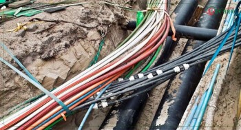 पोखरामा विद्युत् तार भूमिगतको काम धमाधम, ६५ प्रतिशत काम सम्पन्न भएको दाबी