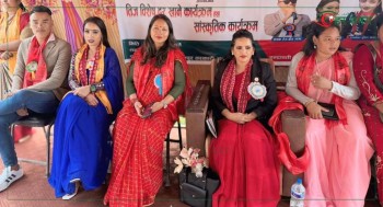 इन्द्रावतीमा नेपाल महिला संघले गर्यो तीज विशेष कार्यक्रम 