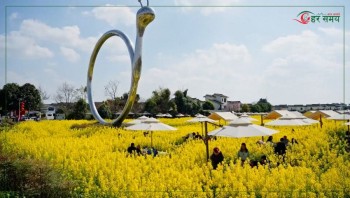 तोरीबारीमा बसेर डिनर खाने पर्यटकीय गन्तब्य बन्दै चीन