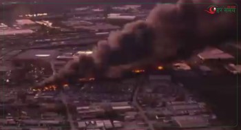 अमेरिकाको लुईभिलमा यूपीएस कार्गो विमान दुर्घटना