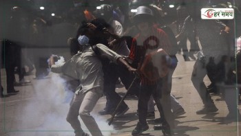 जेन–जी आन्दोलनको सम्झनामा ‘प्रतिध्वनि’ कला प्रदर्शनी सुरु, फोटो पत्रकारलाई गोली लाग्नुअघिका तस्वीरहरू प्रदर्शनमा