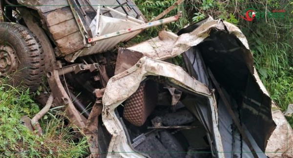 डडेल्धुरामा जिप दुर्घटना हुँदा चारको मृत्यु, ६ जना घाइते