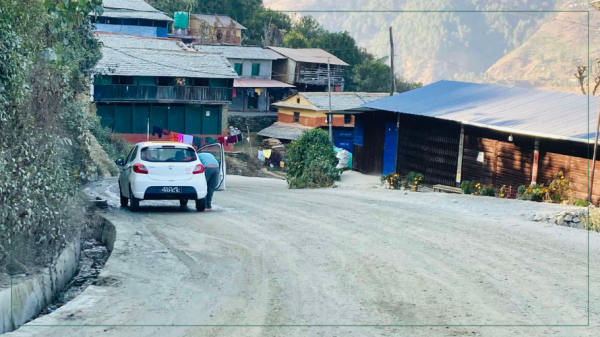 चौबिस वर्षपछि सडक स्तरोन्नति
