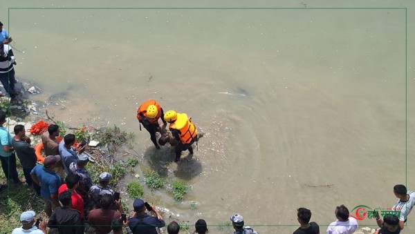 बागमती नदीमा बेपत्ता भएका सर्लाहीका दुई युवक मृत फेला