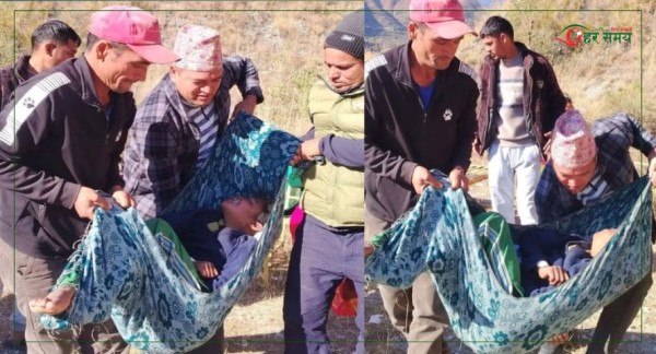 बाजुरामा भीरबाट लडेर एक बालिका गम्भीर घाईते