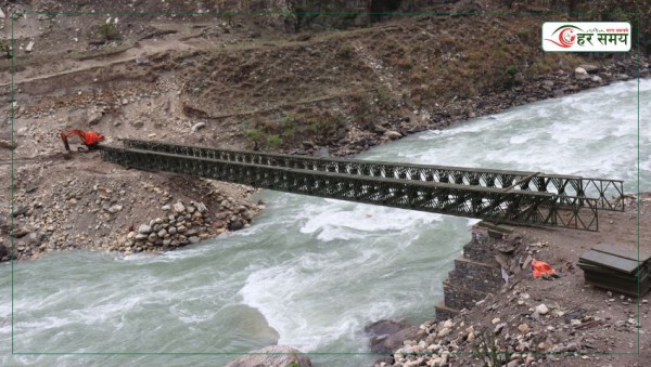मुगुको नेरघाटमा बेलीब्रिज निर्माण, झोलुङ्गे पुलको जोखिमबाट स्थानीयबासी मुक्त (भिडियोसहित)