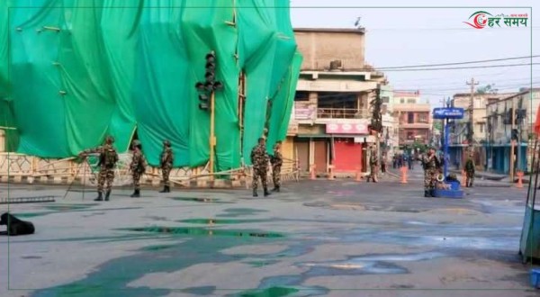 कर्फ्युले वीरगंज सुनसान, सेना परिचालन