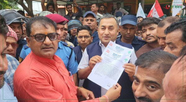 अध्यक्ष लिङ्देनलाई कारवाहीको माग राख्दै सिडियोमार्फत ज्ञापन (भिडियोसहित)