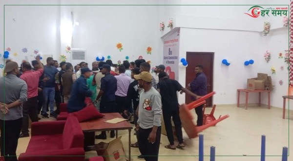 एमाले धनुषा अधिवेशनमा मतदाता नामावलीको विवादले स्थिति तनावपूर्ण