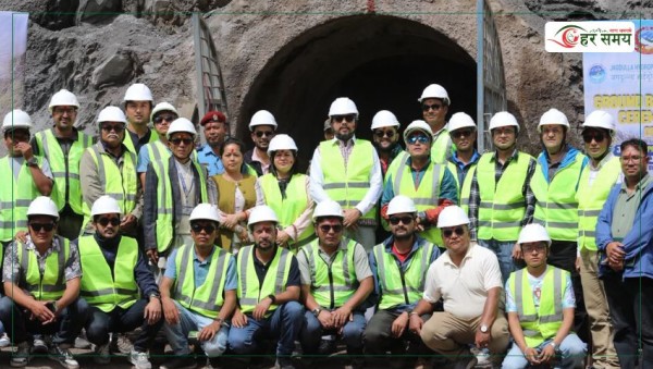 डोल्पामा १०६ मेगावाटको जगदुल्ला जलविद्युत् आयोजनाको मुख्य सुरुङ निर्माण सुरु