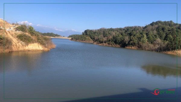 महाशिवरात्रिमा बाग्मतीमा बहाव बढाउन धाप ड्यामबाट पानी छाडियो