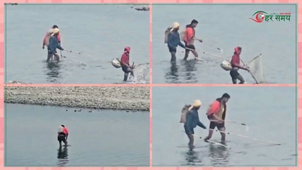 बागमतीमा ‘इलेक्ट्रिक करेन्ट’ जलचरमा असर