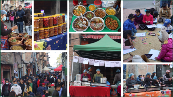 हाँडीगाउँ, जहाँ सडक नै बन्द गरेर लाग्छ मेला (फोटो फिचर)