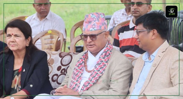 प्रसूति तथा बालरोग अस्पतालको शिलान्यासपछि मुख्यमन्त्री भन्छन् : अब विदेशी विद्यार्थी तानौं [भिडियो]