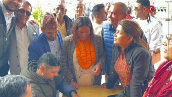 निवर्तमान उपसभामुख इन्दिरा राना मगरले गराइन् मनोनयन दर्ता