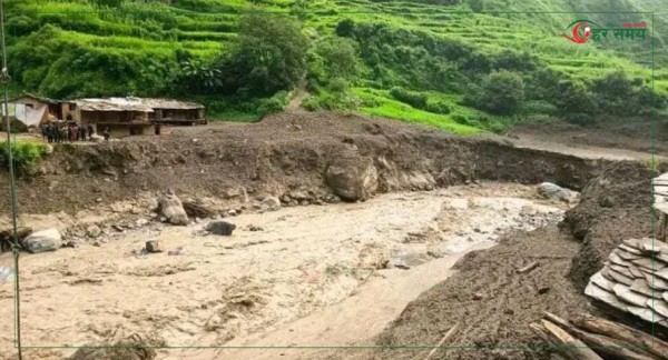 बाढिका कारण कवाडी खोला जलविद्युत पुर्णरूपमा क्षती, १२ सय घरधुरी प्रभावित