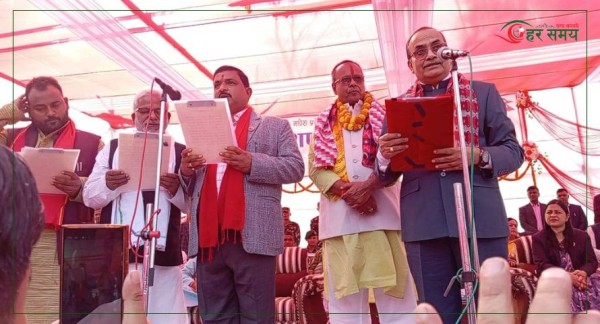 मधेश प्रदेशका नवनियुक्त तीन मन्त्रीहरुले लिए पद तथा गोपनीयताको शपथ