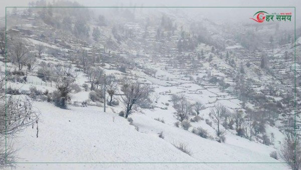 मुगुमा फेरि हिमपात, बस्ती सेताम्य, किसानलाई राहत