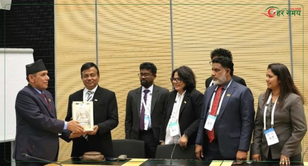 राष्ट्रिय सभा अध्यक्ष र विभिन्न देशका संसदीय प्रतिनिधि मण्डलबीच भेटवार्ता