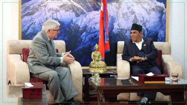 राष्ट्रियसभा अध्यक्षद्वारा हमासको नियन्त्रणमा रहेका विपिनको रिहाइका लागि पहल गर्न आग्रह