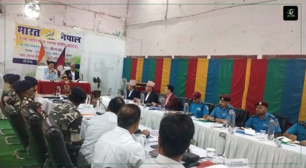 नेपाल-भारतका सुरक्षा अधिकारीहरुको सीमा सुरक्षा सम्बन्धी बैठक सम्पन्न