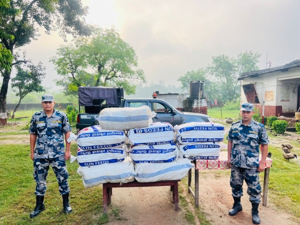 सिराहाबाट २२० किलो लागू औषध गाँजा बरामद