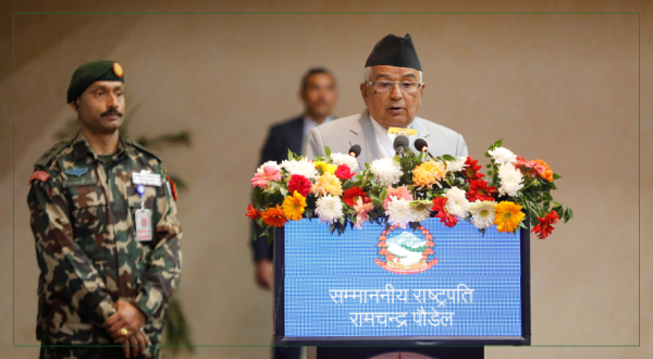 भ्रष्टाचारसम्बन्धी अनुसन्धानलाई आधुनिकीकरण गर्दै लैजानुपर्नेमा राष्ट्रपतिको जोड