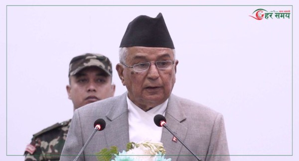 तोकिएको समयभित्र चुनाव सम्पन्न गर्न राष्ट्रपति आव्हान [भिडियोसहित]