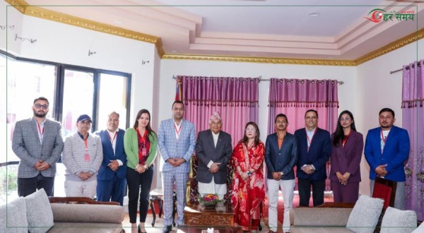 एनआरएनए एकता महाधिवेशन उदघाटन गर्न राष्ट्रपतिलाई निम्तो 