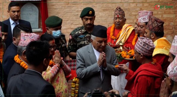 पूर्खाको मेहनत र परिश्रमको चिनो हो सम्पदा, संरक्षण गरौं : राष्ट्रपति पौडेल (भिडियोसहित)
