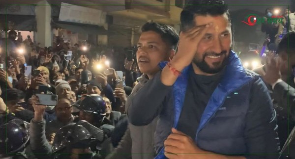 थुनामुक्त भएपछि रवि लामिछानेको पहिलो सार्वजनिक कार्यक्रम चितवनमा