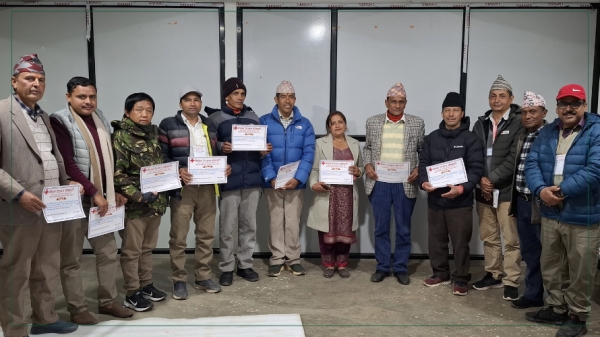 रेडक्रस खोटाङको सभापतिमा जोशी