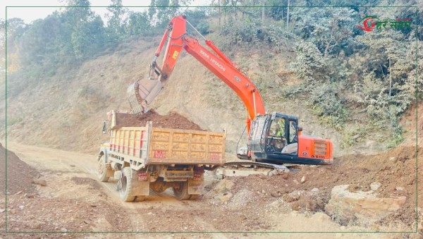 रुद्रवेणी–वामीटक्सार सडक आजदेखि आंशिक अवरुद्ध