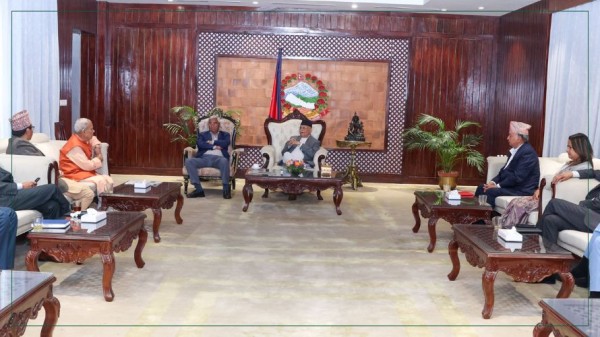 विचाराधीन विधेयकलाई यथाशीघ्र टुङ्गोमा पुुर्याउने विषयमा सत्तापक्षीय दलबीच छलफल