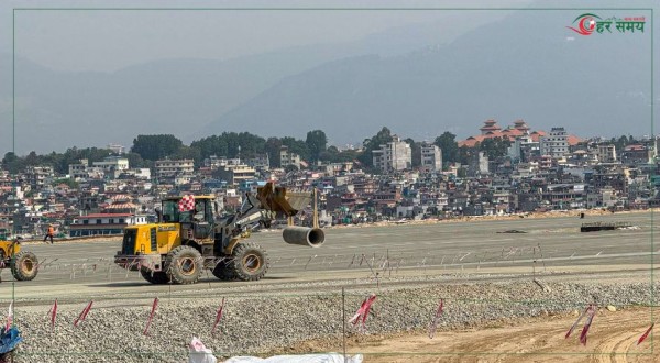 त्रिभुवन विमानस्थल स्तरोन्नतिको काम डेढ वर्षभित्र सकिने