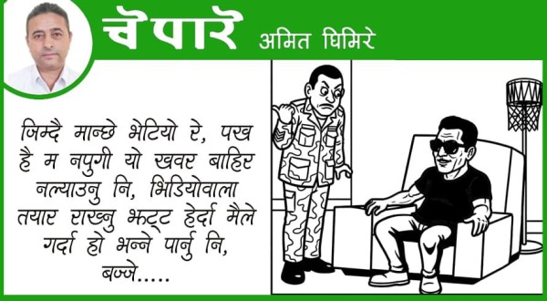 कार्टुन : जिम्दै मान्छे भेटियो