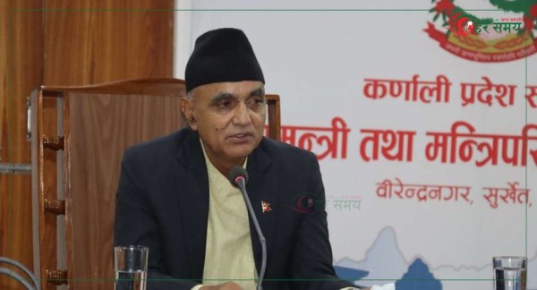 प्रदेशको पुनर्संरचनामा आवश्यक छ : मुख्यमन्त्री कँडेल