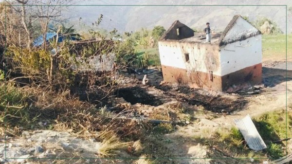 भोजपुर वनमा लागेको आगो बस्ती पस्दा आठ घर र आठ पाली जले 