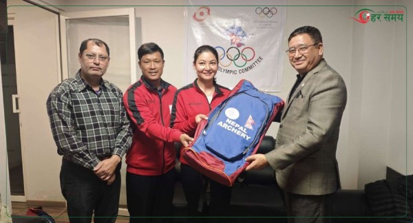 एसियन आर्चरी च्याम्पियन्सिपमा खेल्ने नेपाली टिमको बिदाइ