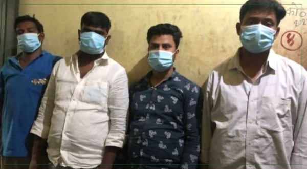 खैरो हिरोइनसहित चार भारतीय नागरिक पक्राउ