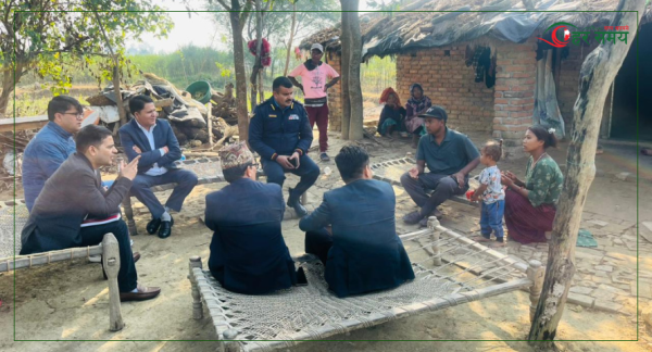 बर्दिया घटनाबारे गठित छानविन समितिद्वारा स्थलगत अध्ययन सुरु