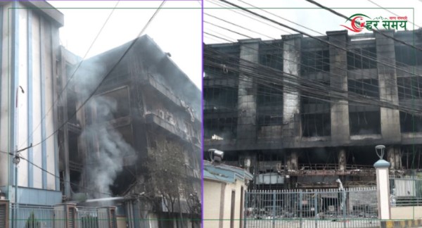 बौद्धस्थित भाटभटेनीमा जलेको अवस्थामा ६ जनाको शव भेटियो