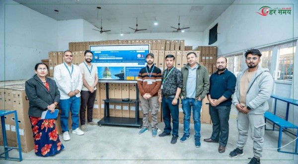 काठमाडौं महानगरका सामुदायिक विद्यालयमा अब ‘स्मार्ट बोर्ड’