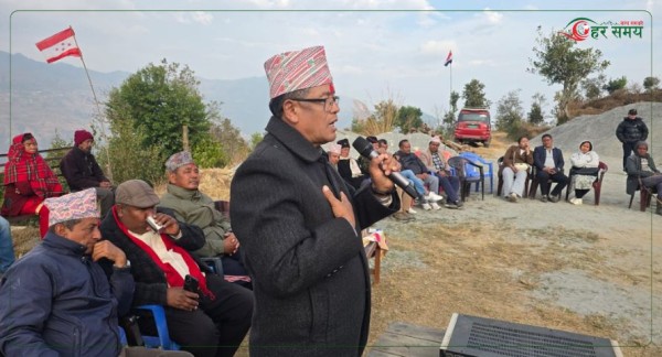 अहिलेको निर्वाचन देश बनाउने र जलाउने बिचको हो : काङ्ग्रेस नेता गुरुङ