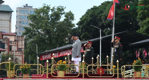 राष्ट्रपति पौडेलको उपस्थितिमा टुँडिखेलमा ‘फूलपाती बढाइँ