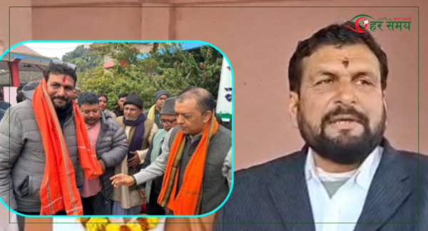 पुरानै पार्टीमा फर्केका गोडैता ५ का वडाध्यक्ष काँग्रेसको चुनावी प्रचार-प्रसारमा