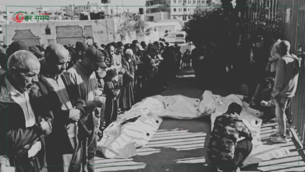 गाजामा इजरायली आक्रमण : ६ प्रहरीसहित १२ प्यालेस्टिनीको मृत्यु