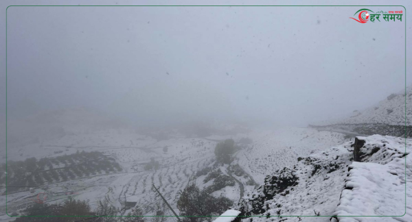 मोन्थाको असरः उच्च हिमाली क्षेत्रमा हिमपात‚ नदीहरूमा पानीको बहाब बढ्ने 