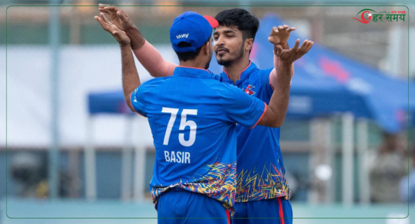 नेपालद्वारा भारत ९२ रनले पराजित